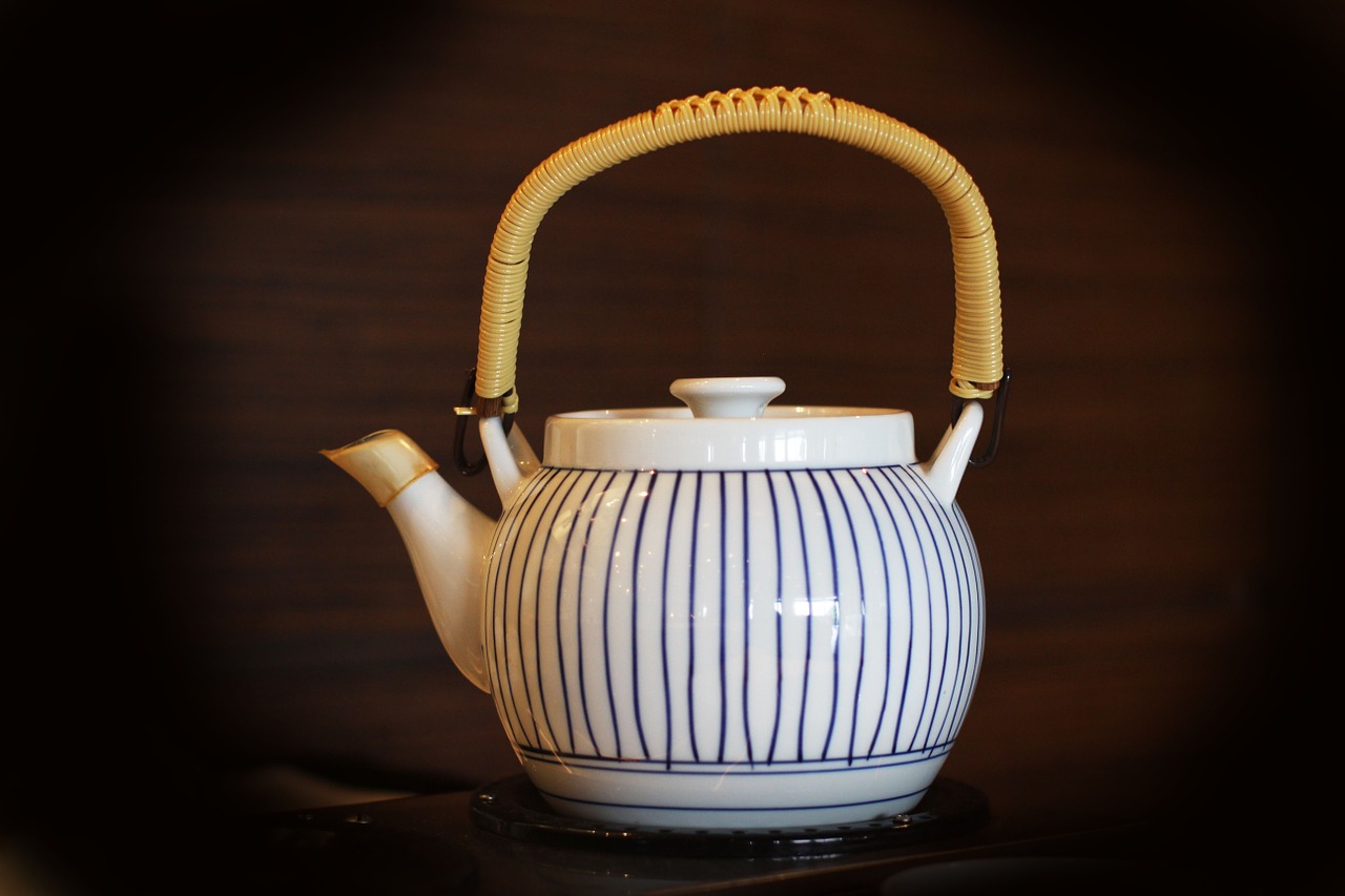 teapot white asia free photo