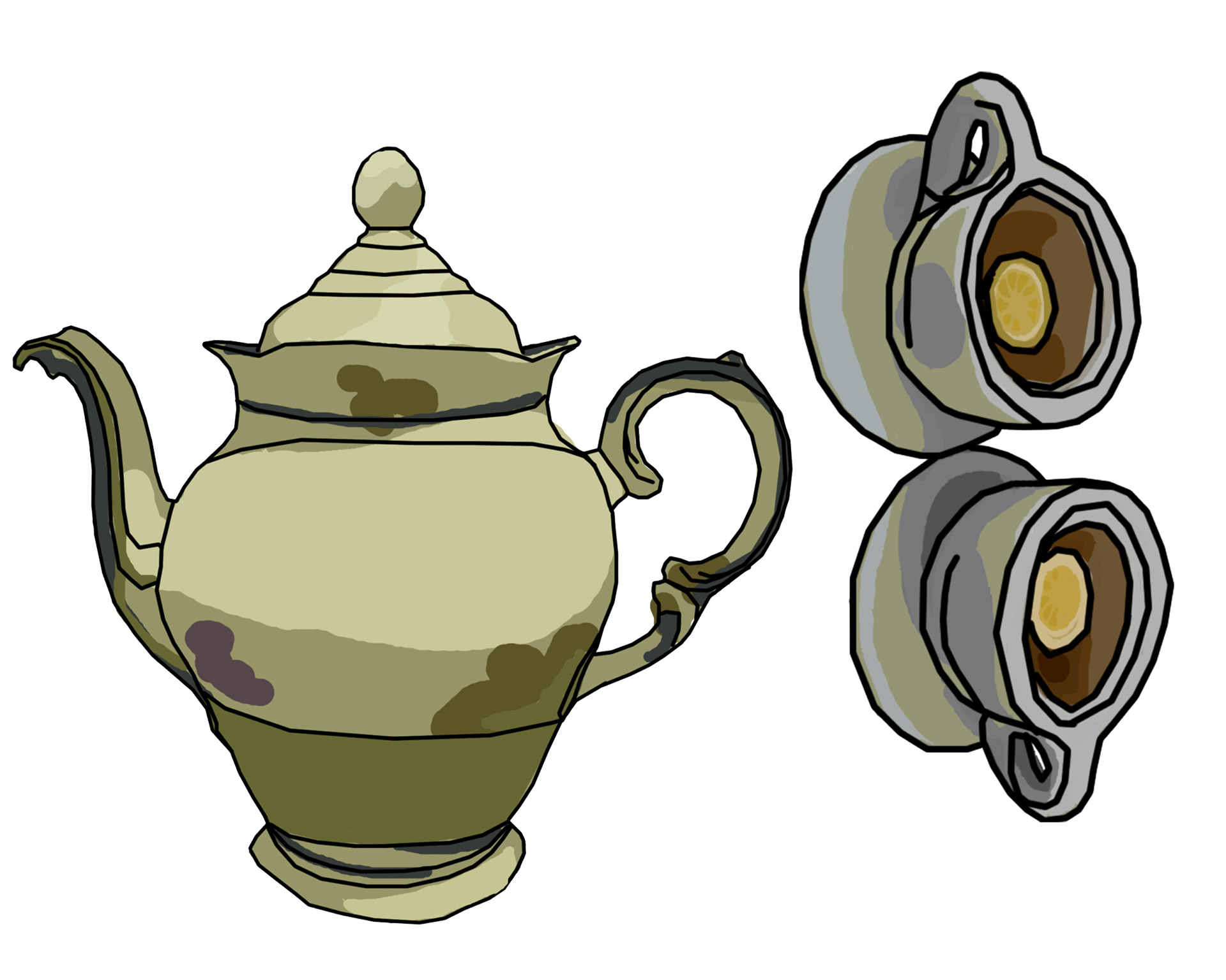 tea teapot party free photo