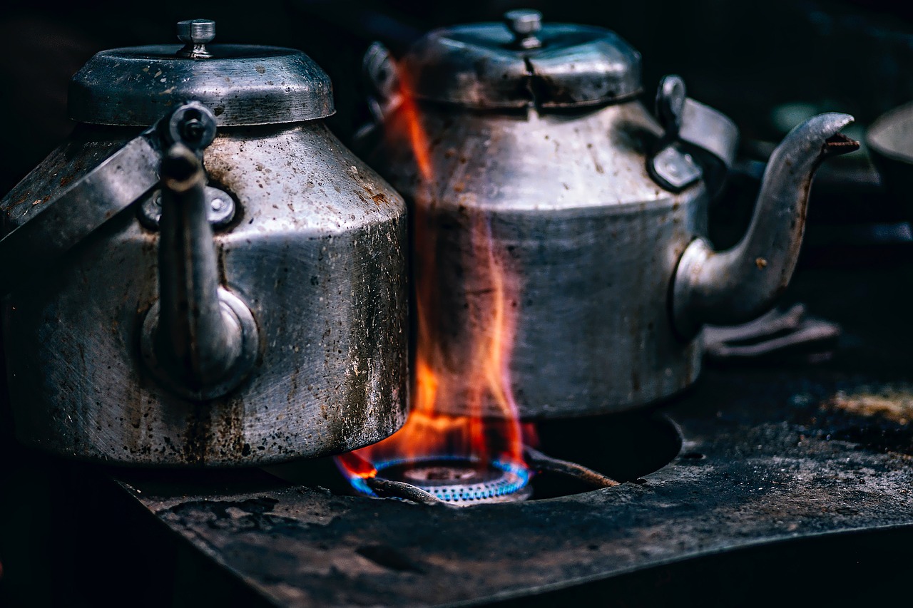teapots pots cook stove free photo