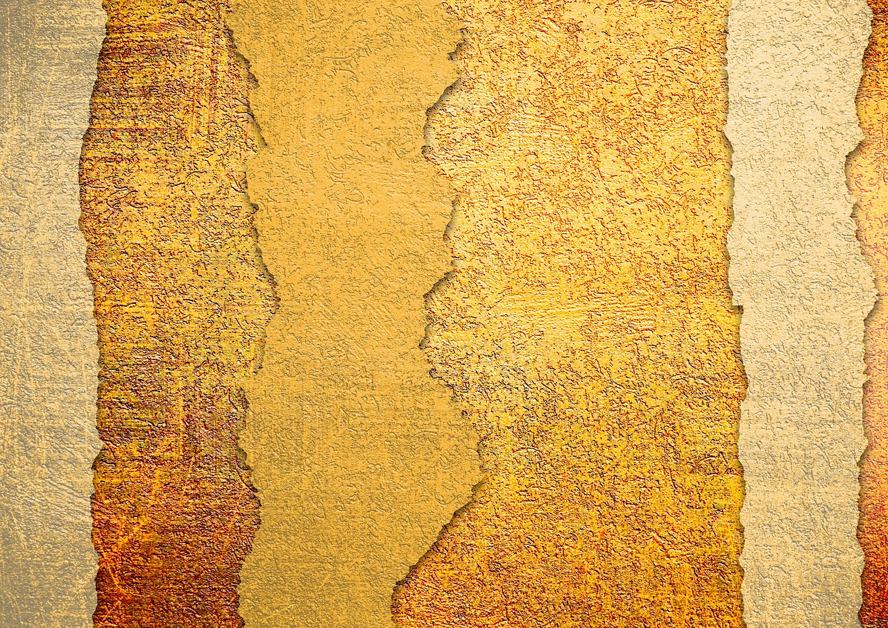 tear yellow texture free photo