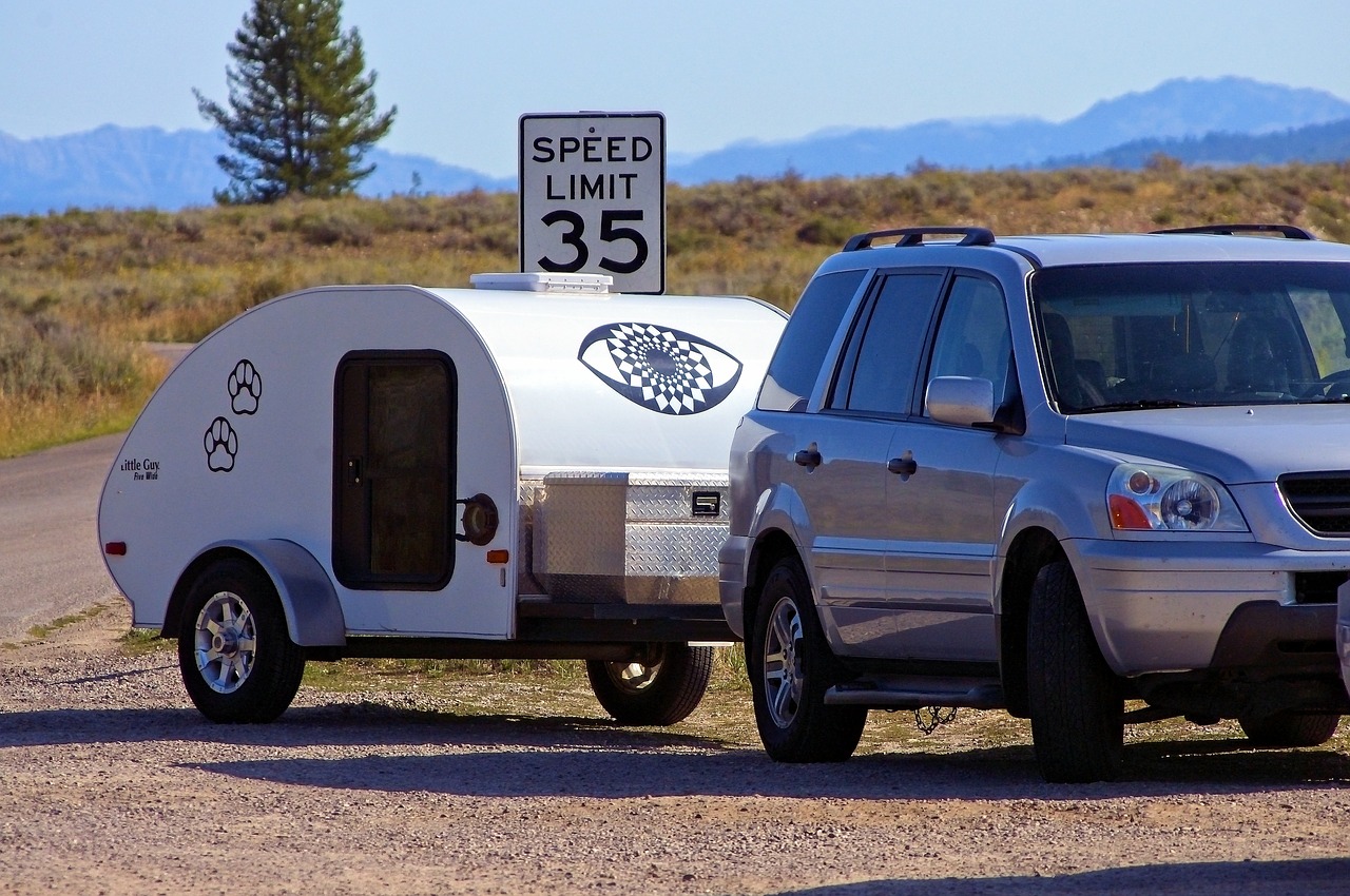 teardrop camper  trailer  camper free photo