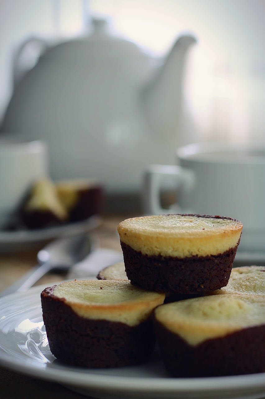 teatime muffins brownies free photo