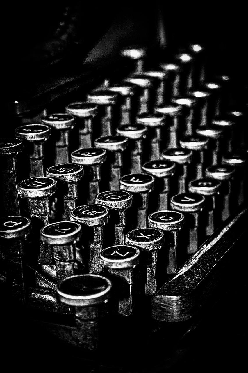 technology typewriter equipment free photo