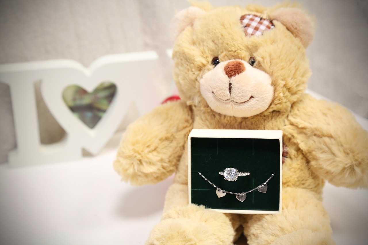 teddy  jewellery  love free photo