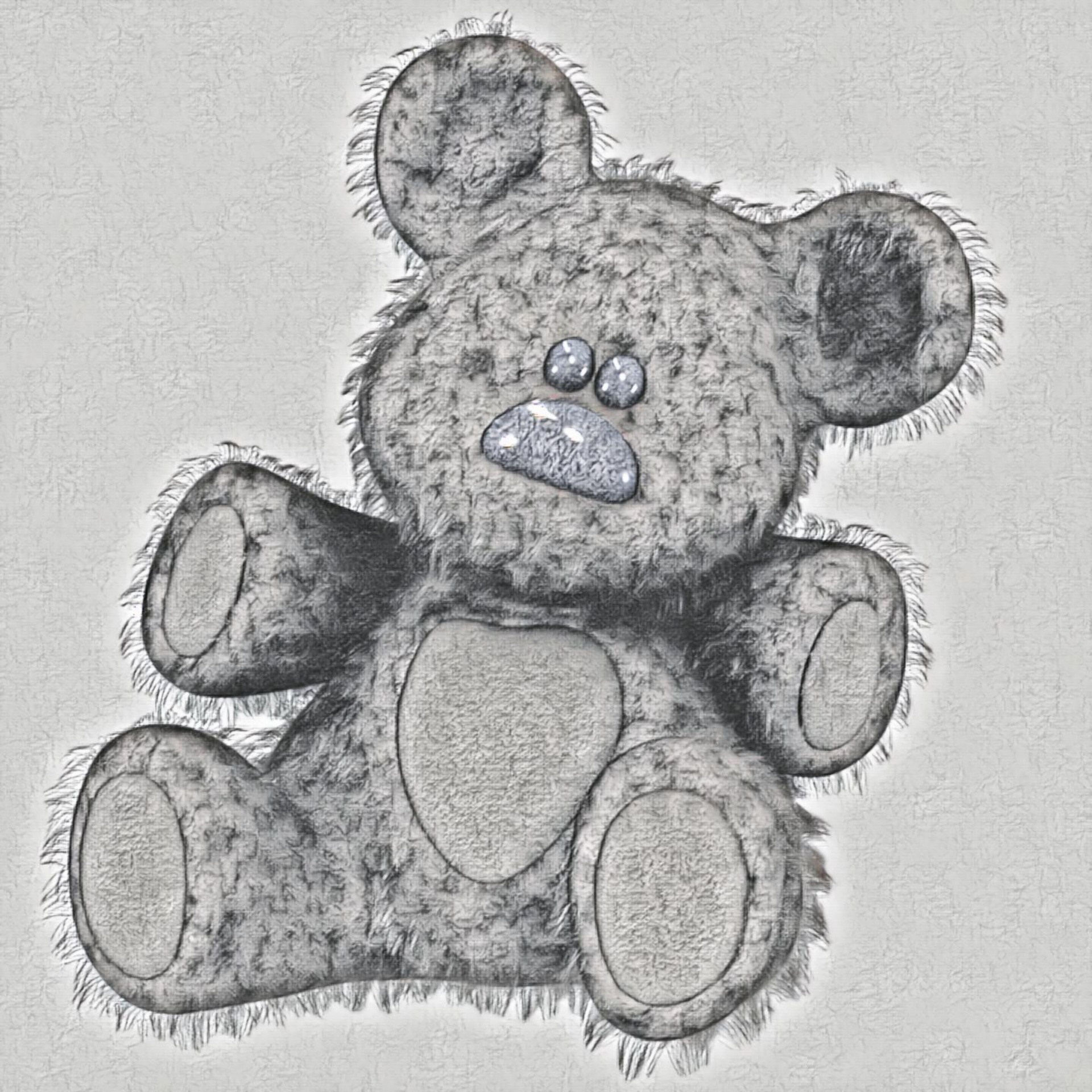 teddy bear pencil free photo