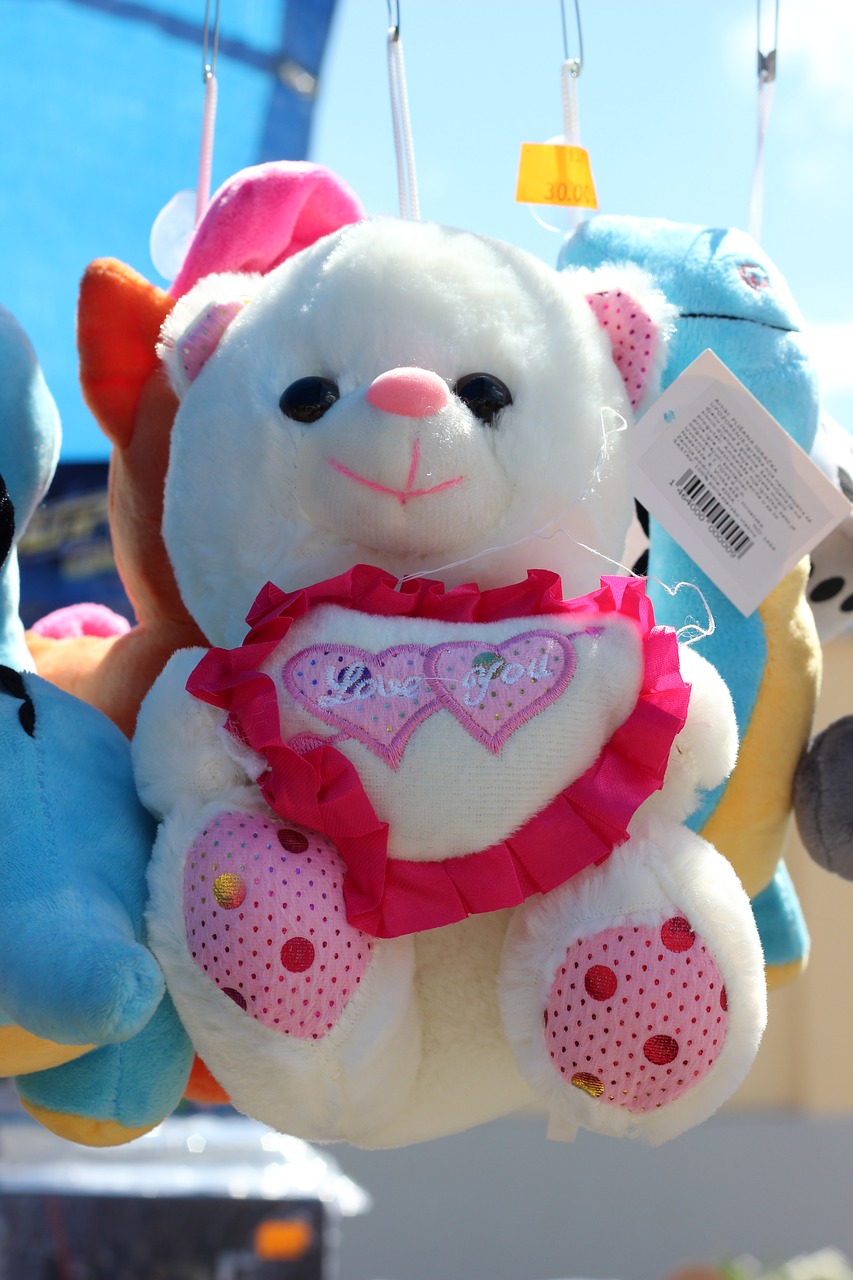 teddy bear market toy free photo