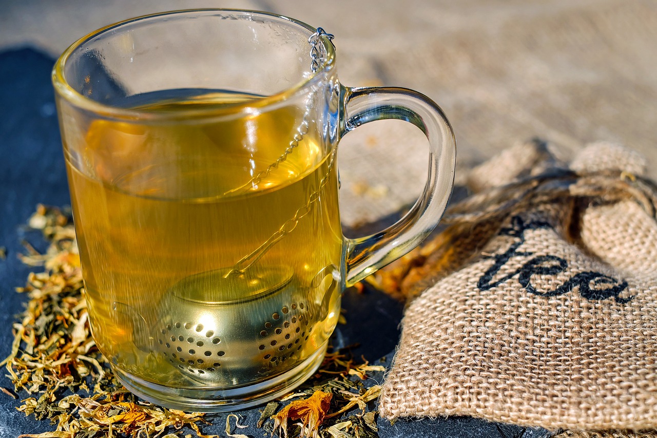 tee glass tea infuser free photo