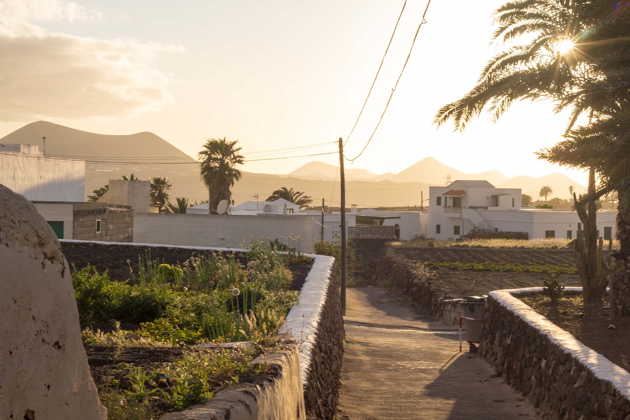 teguise lanzarote canary islands free photo