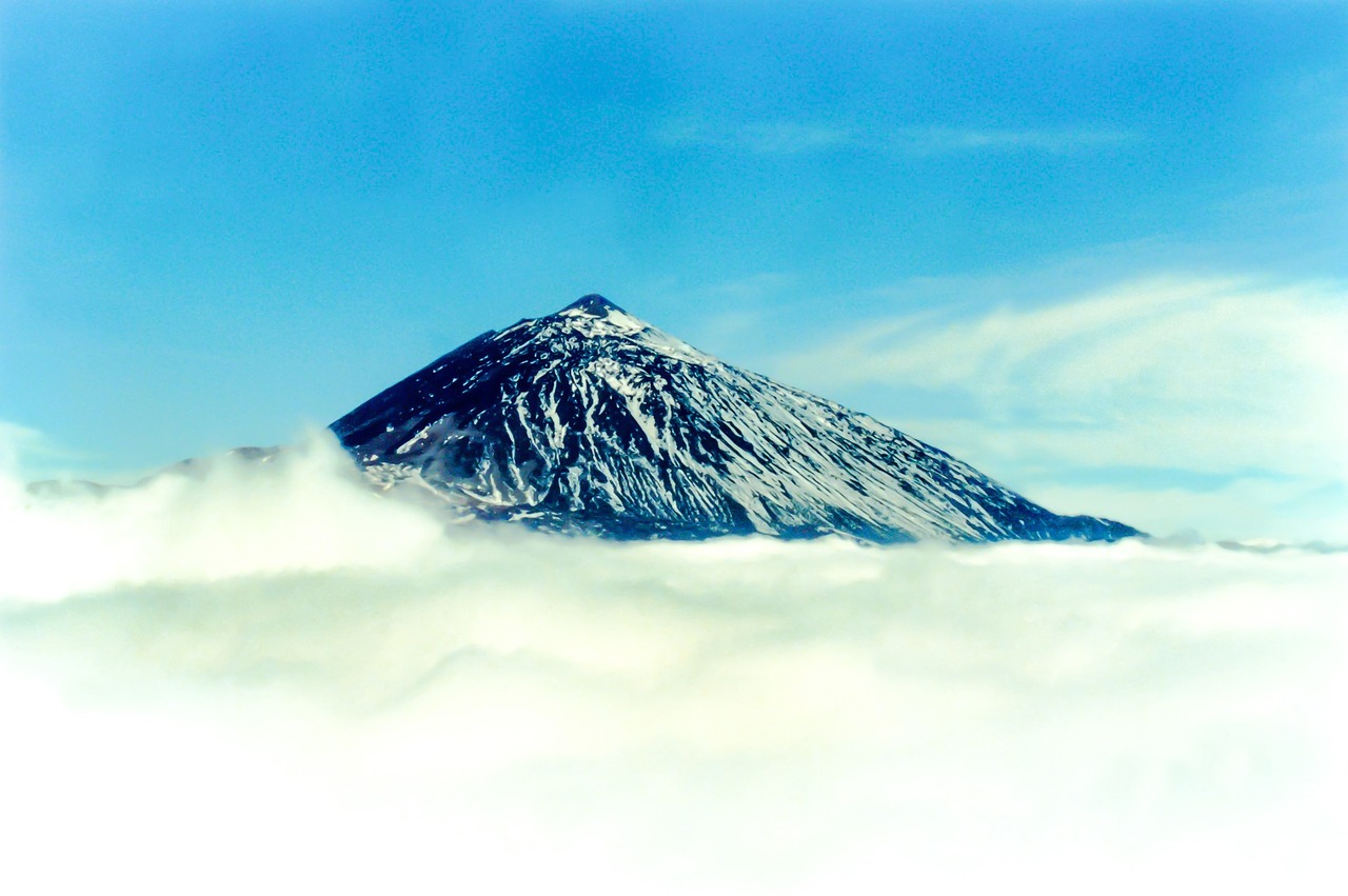 teide volcano mountain free photo