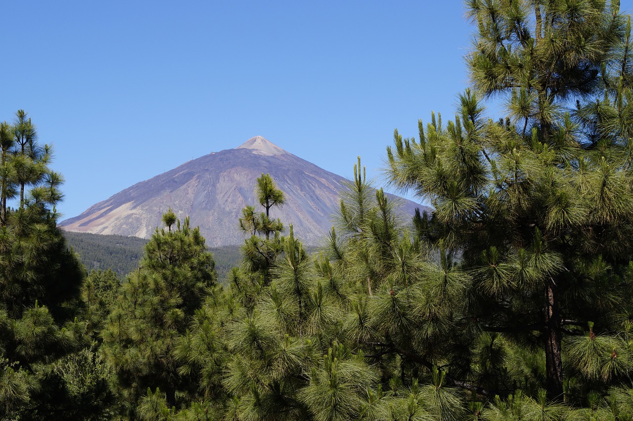 teide tenerife volcano free photo