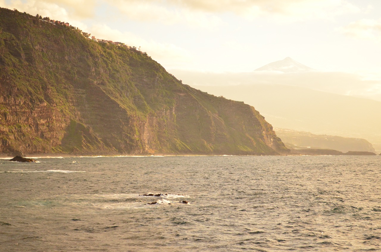 teide tenerife ocean free photo