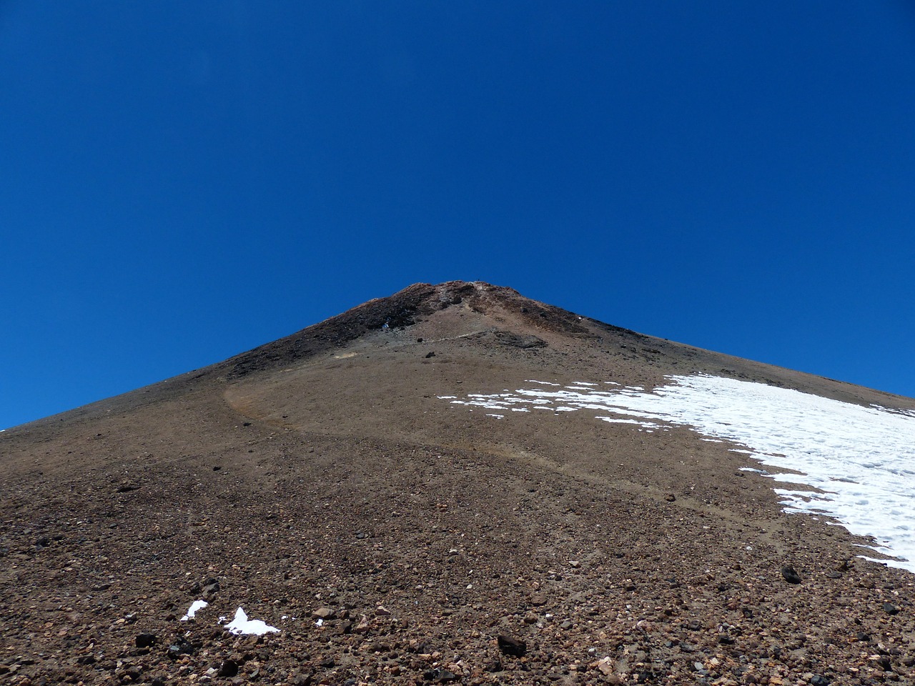 teide mountain summit free photo