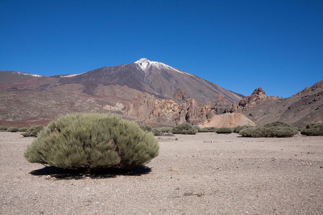 teide volcano mountain free photo