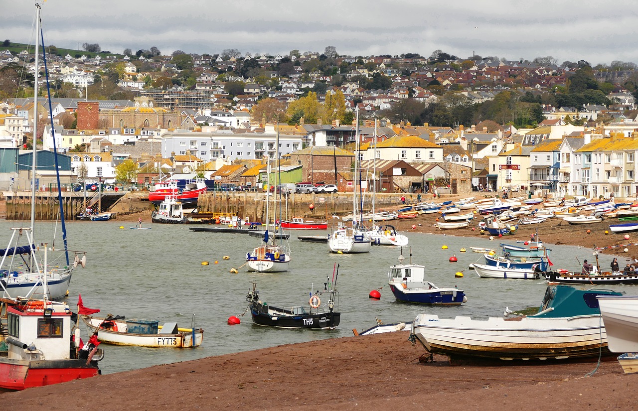 teignmouth devon water free photo