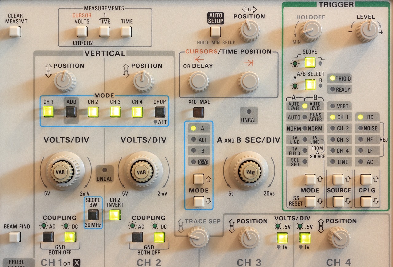 tektronix scope oscilloscope free photo