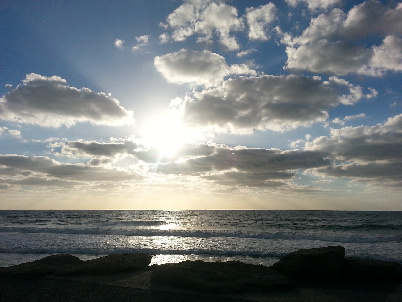 tel-aviv sea beach free photo