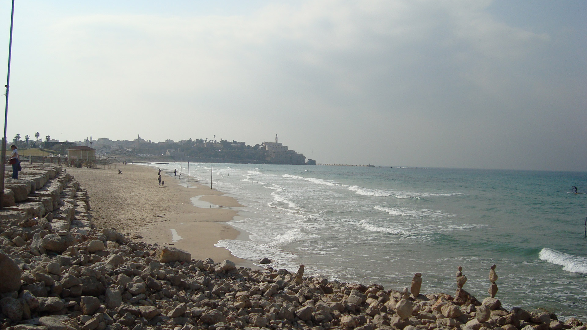 tel aviv beach tel aviv beach free photo