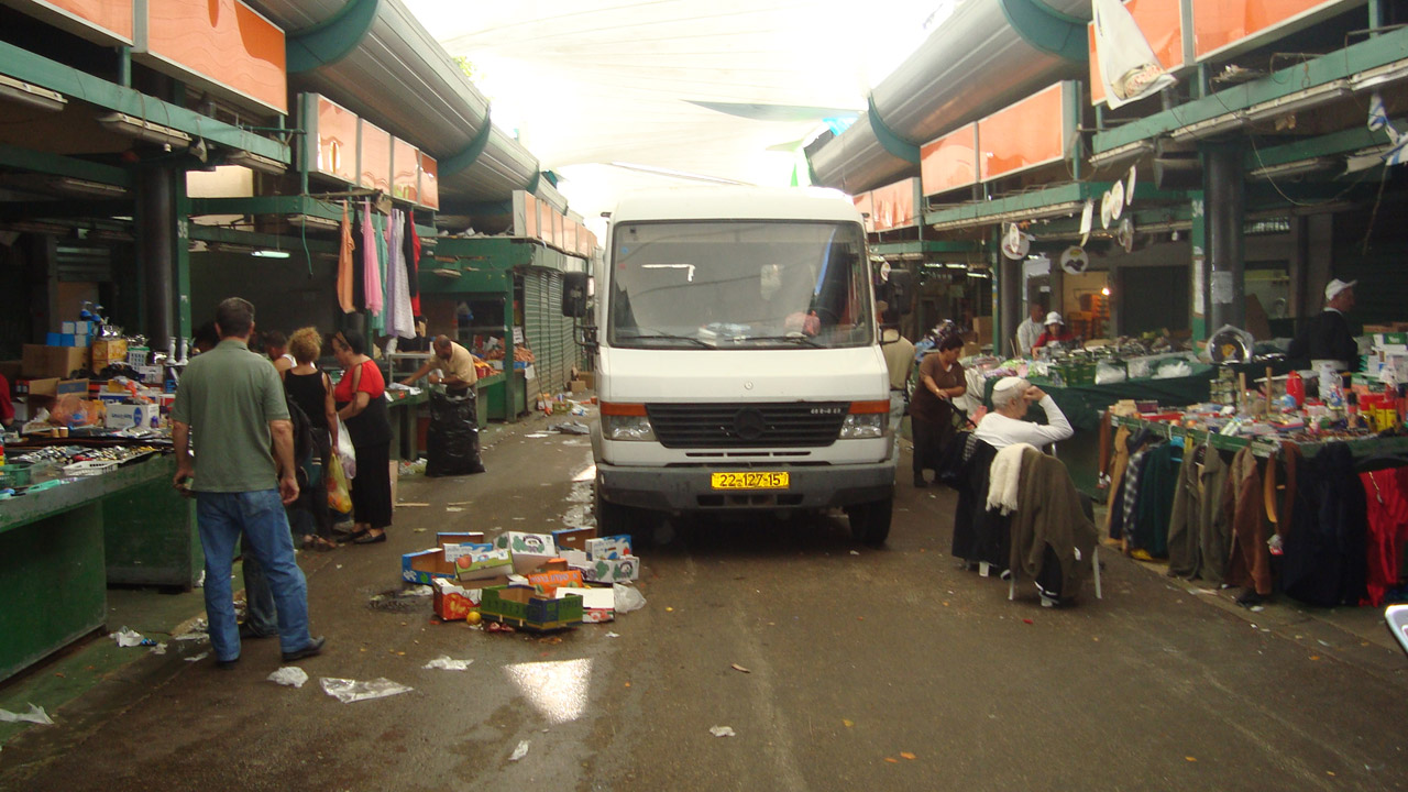 tel aviv market free photo