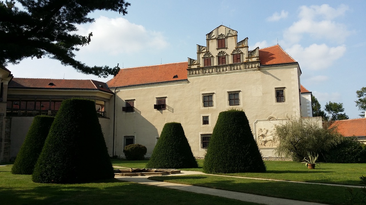 telč  czechia  castle free photo