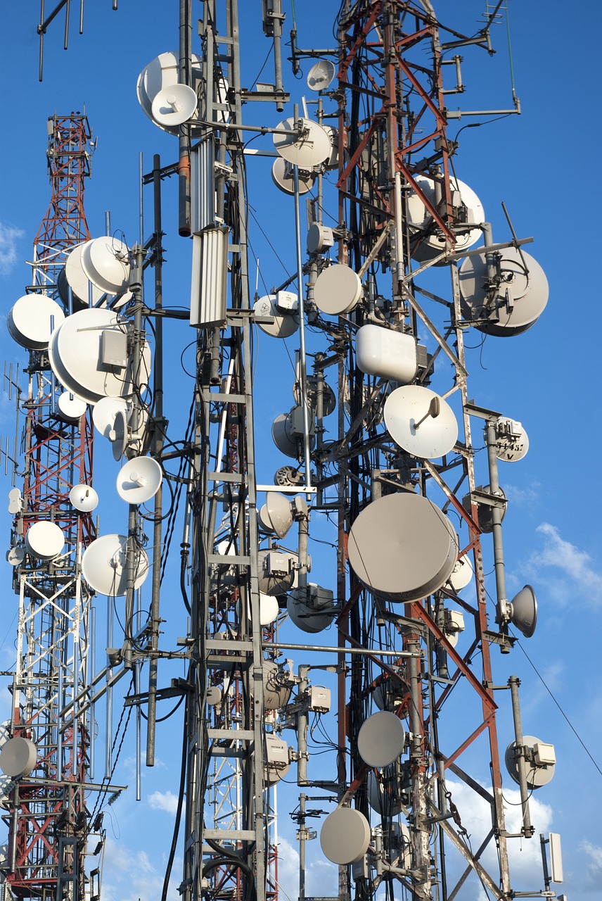 telecommunications antennas mobile phone free photo