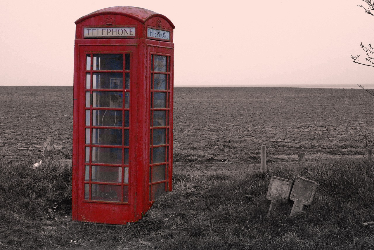 telephone box ireland free photo