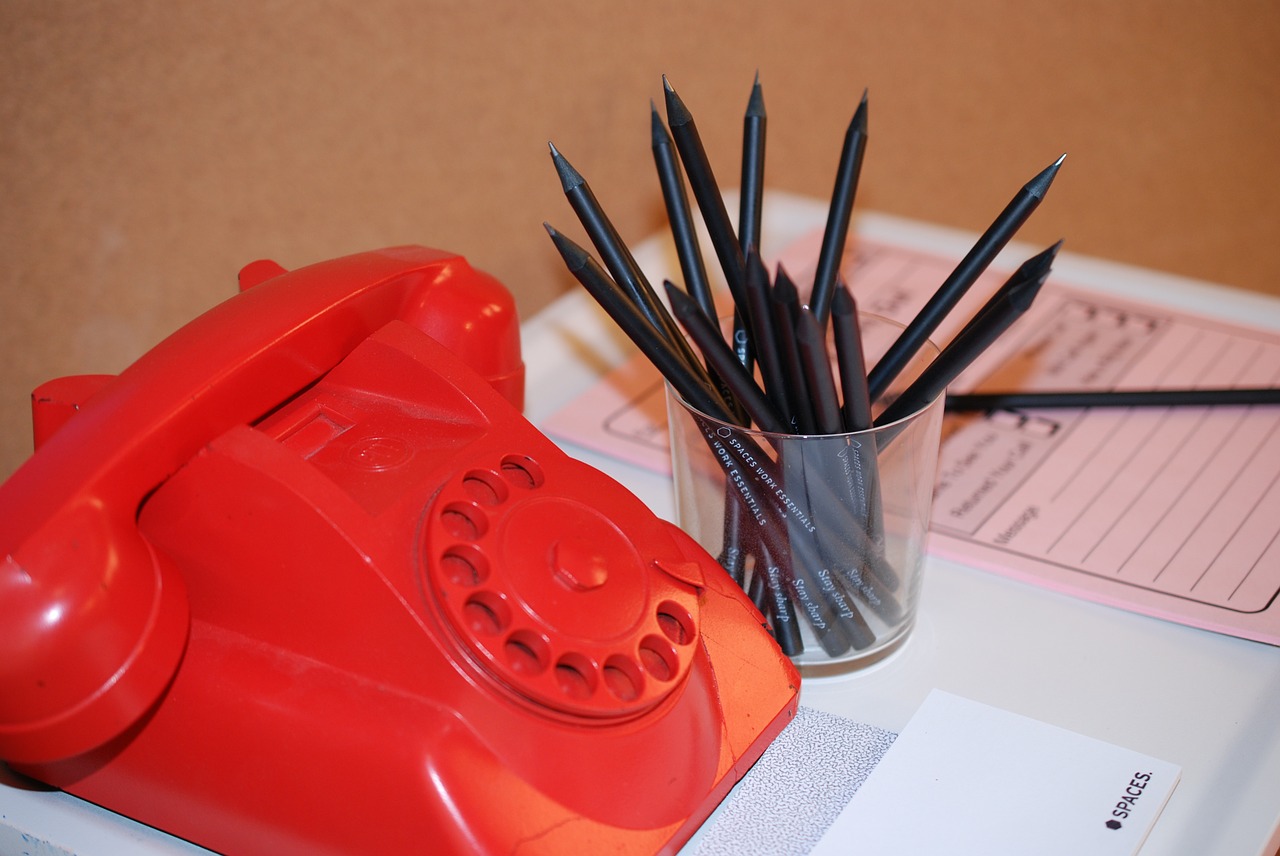 telephone pencil pencils free photo