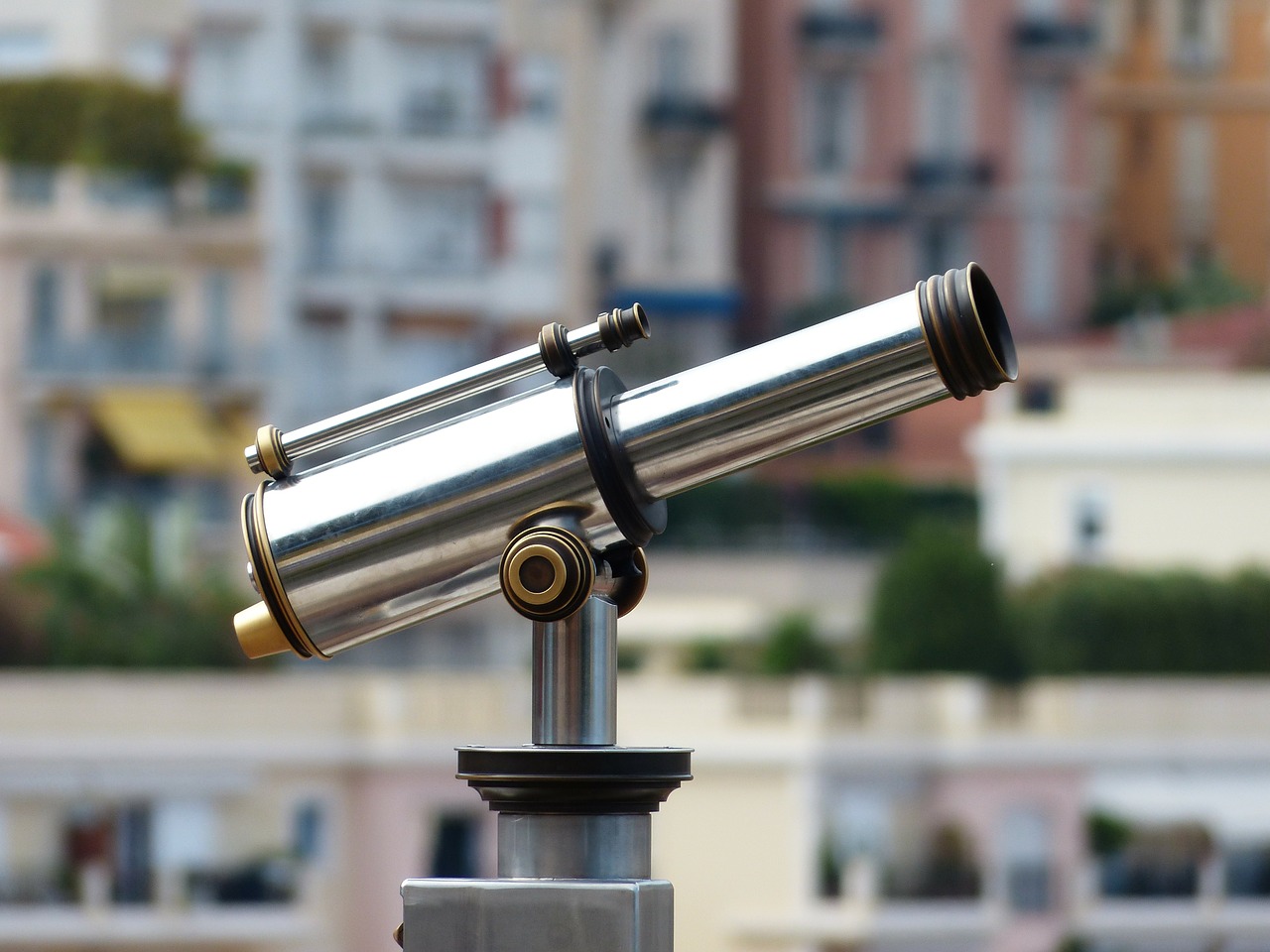 telescope by looking view free photo