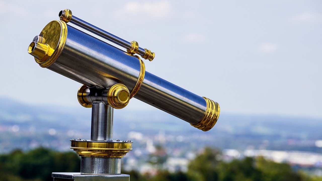 telescope  outlook  distant view free photo