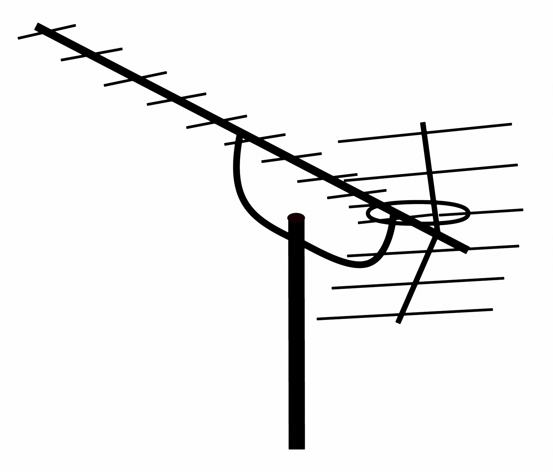 antenna clipart tv free photo