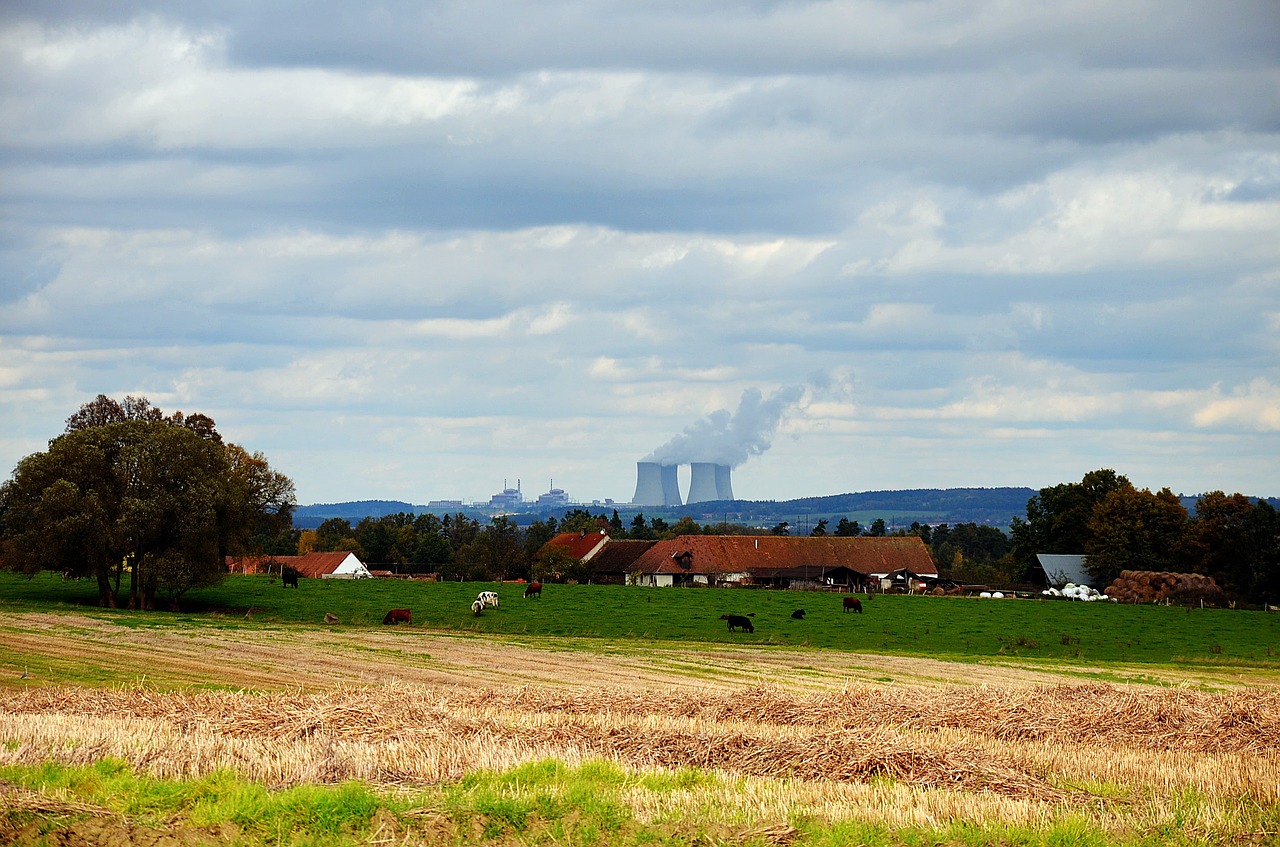 temelin landscape village free photo