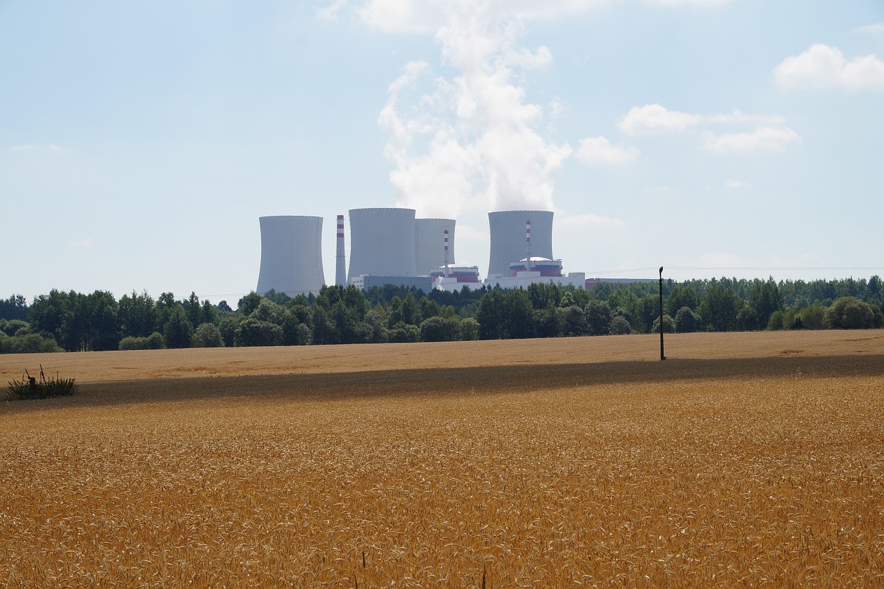 temelin nuclear power plant south bohemia free photo