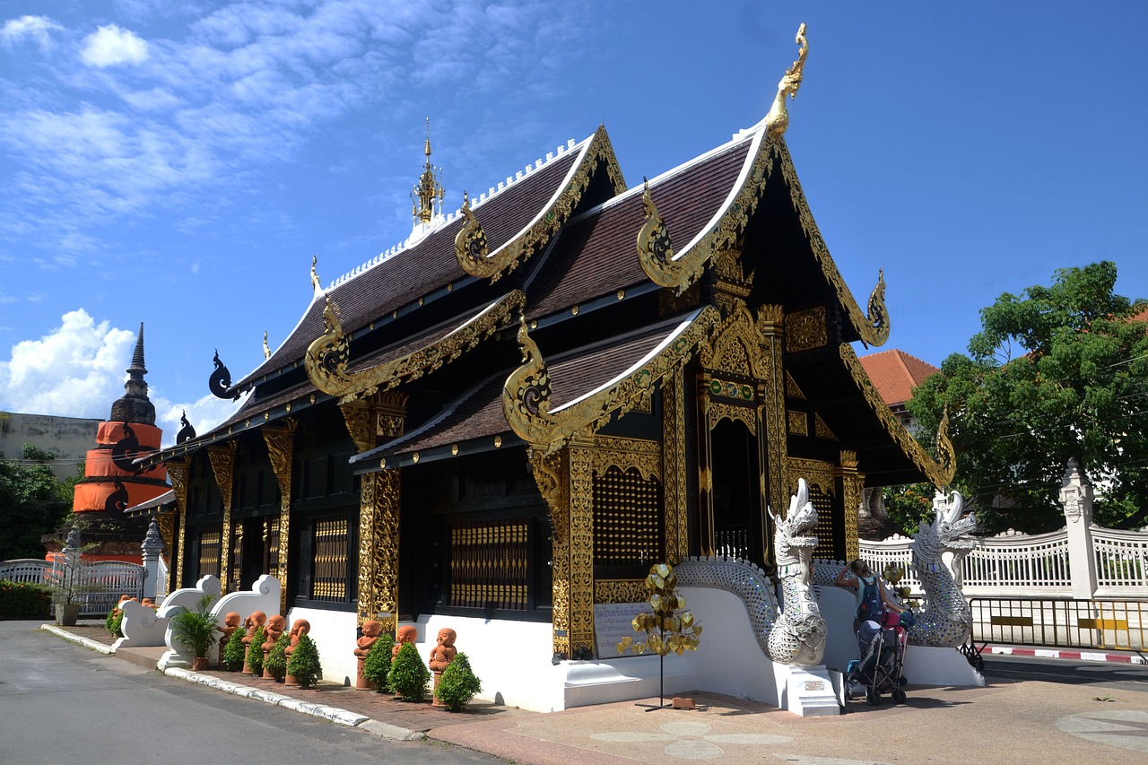 temple thailand chiang mai free photo