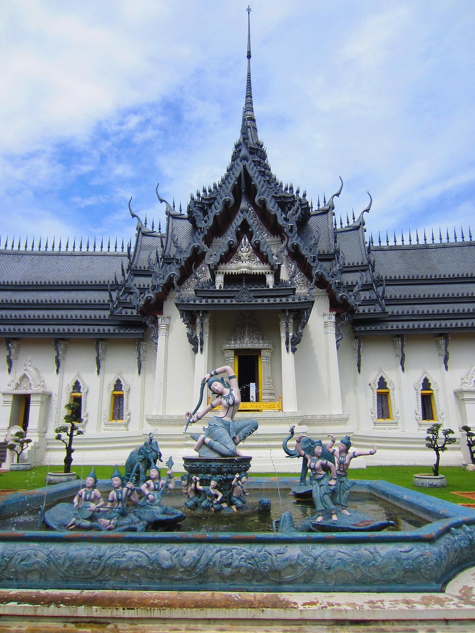 temple thailand buddhism free photo