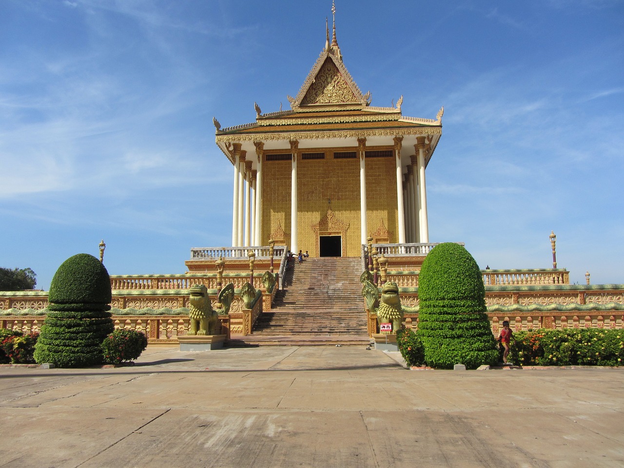 temple buddhism cambodia free photo