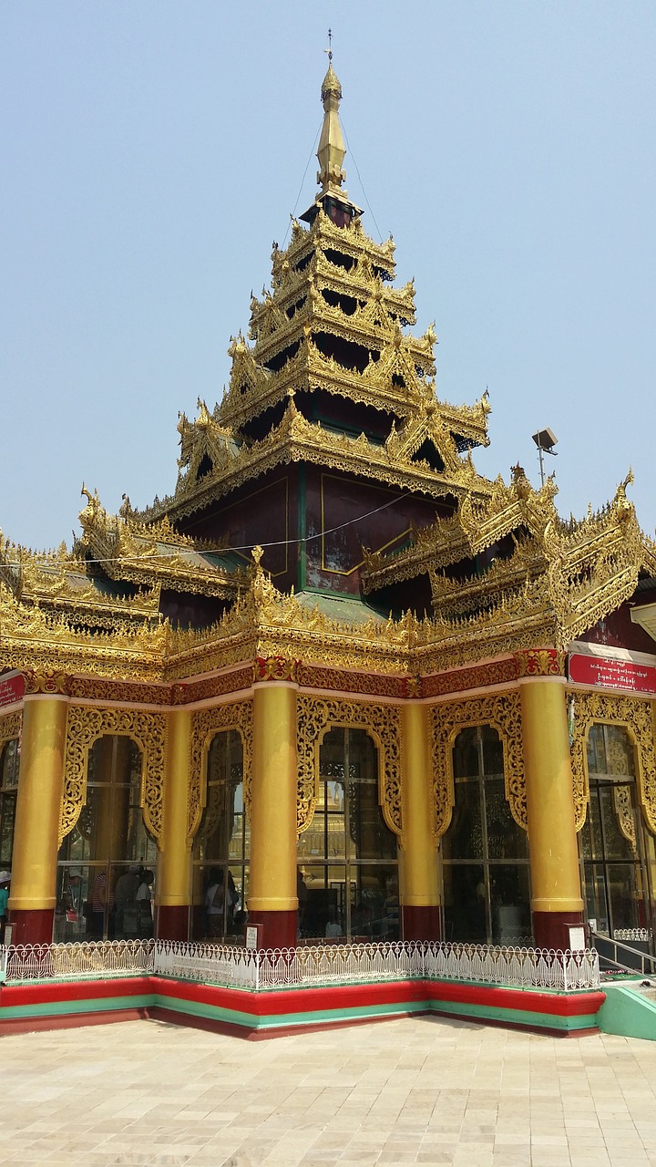 temple yangon rang free photo