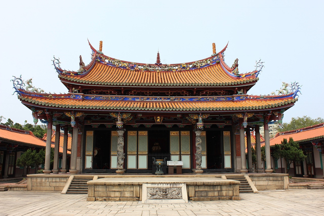 temple taipei confucious free photo