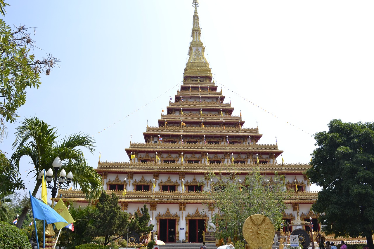 temple thailand temple complex free photo