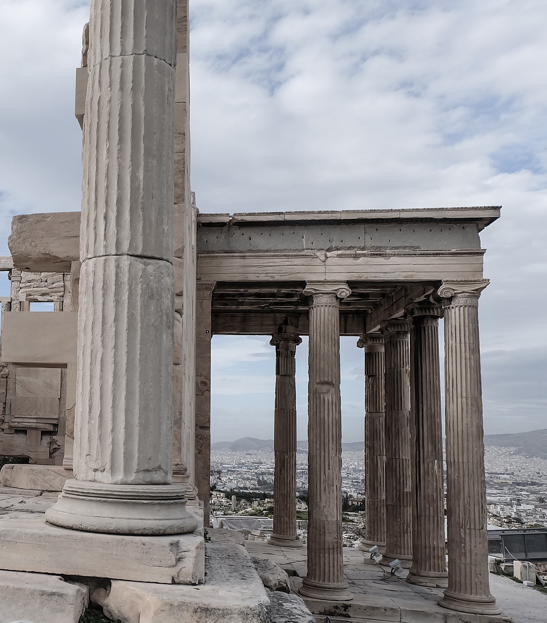 temple acropolis athens free photo