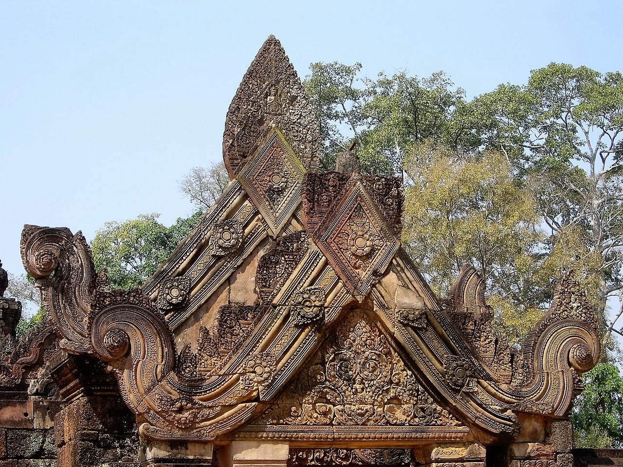 temple religion cambodia free photo