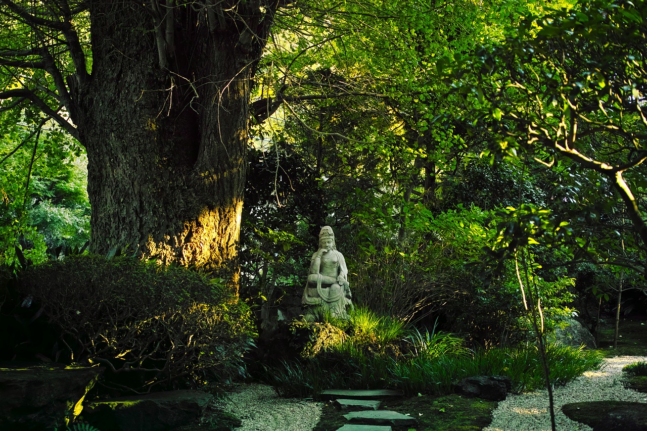 temple japan buddha statue free photo