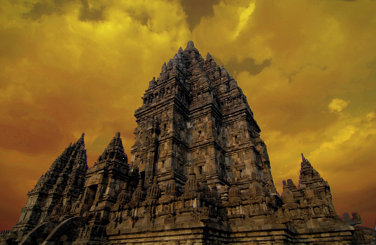 temple prambanan java free photo