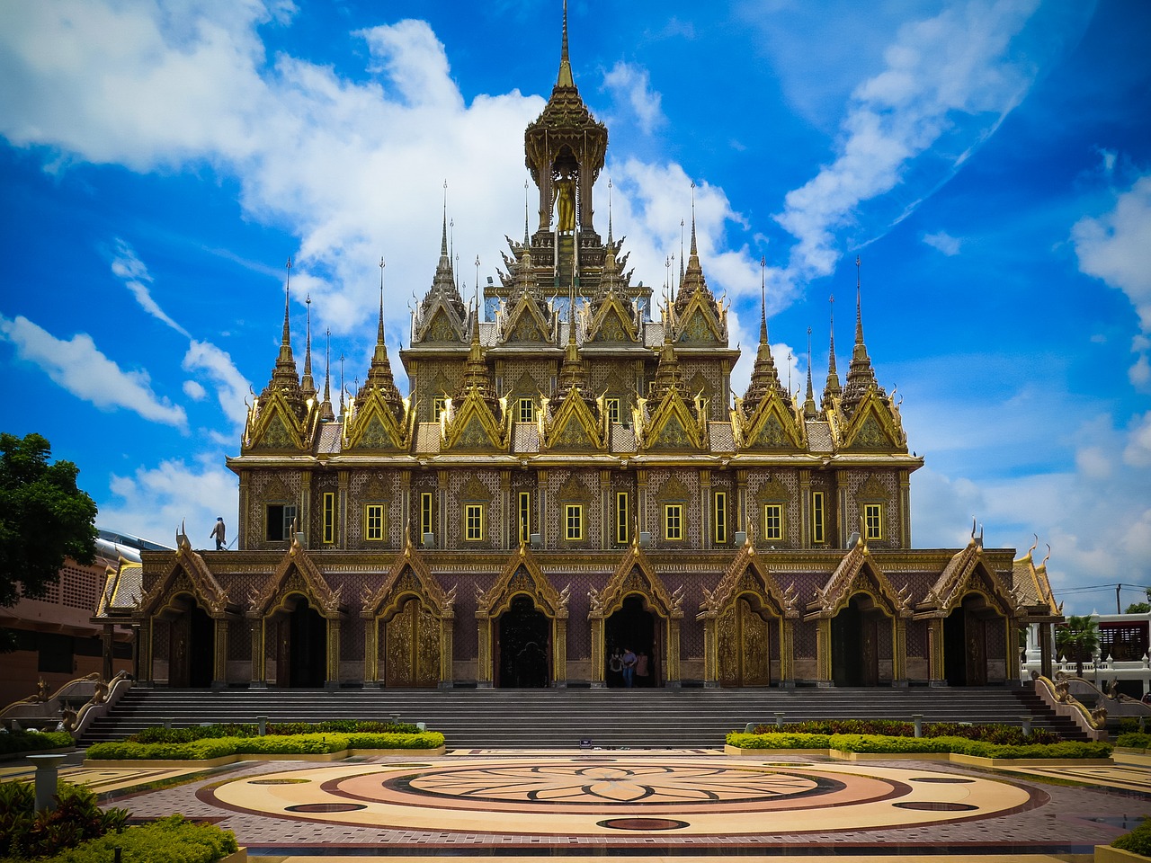 temple thailand golden free photo