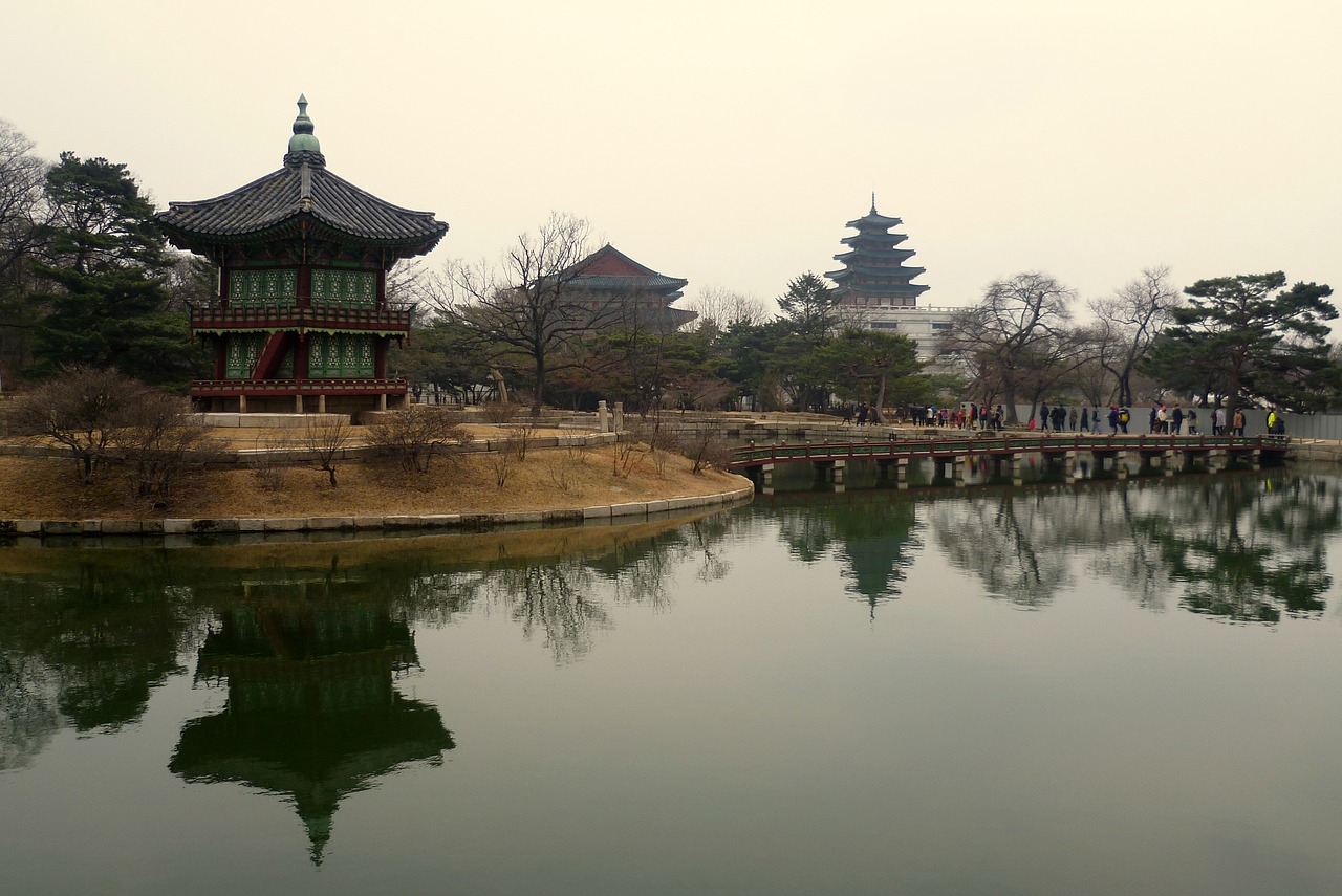 temple seoul korea free photo