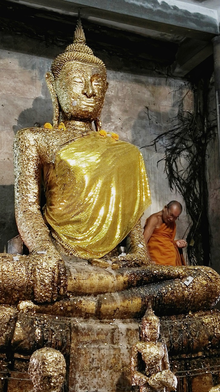 temple buddha monk free photo