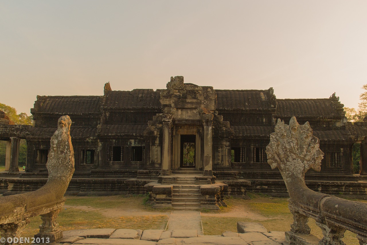 temple angkor pagoda free photo