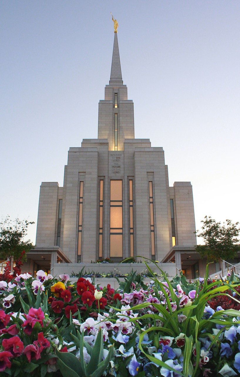 temple utah mormon free photo