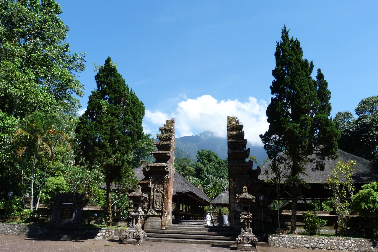 temple bali indonesia free photo