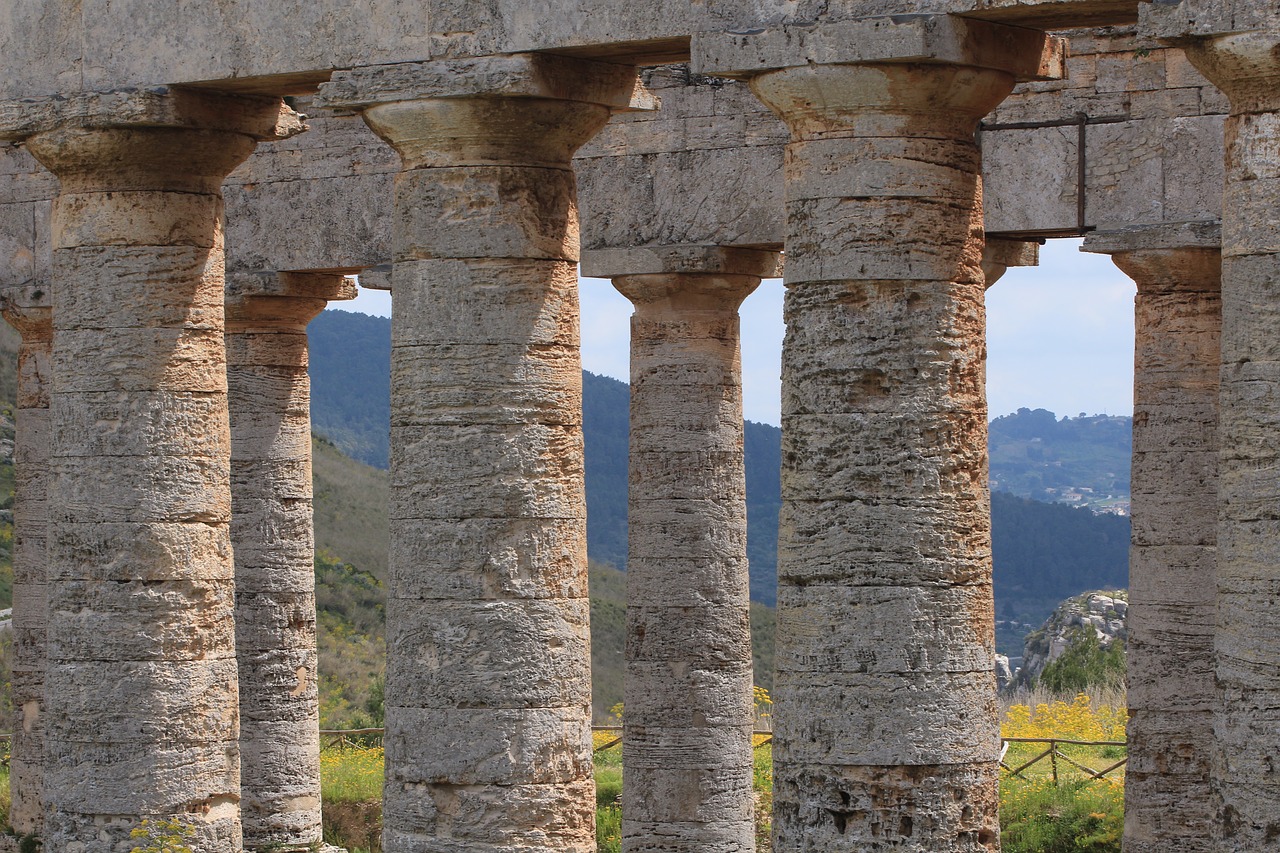 temple sicily greek free photo