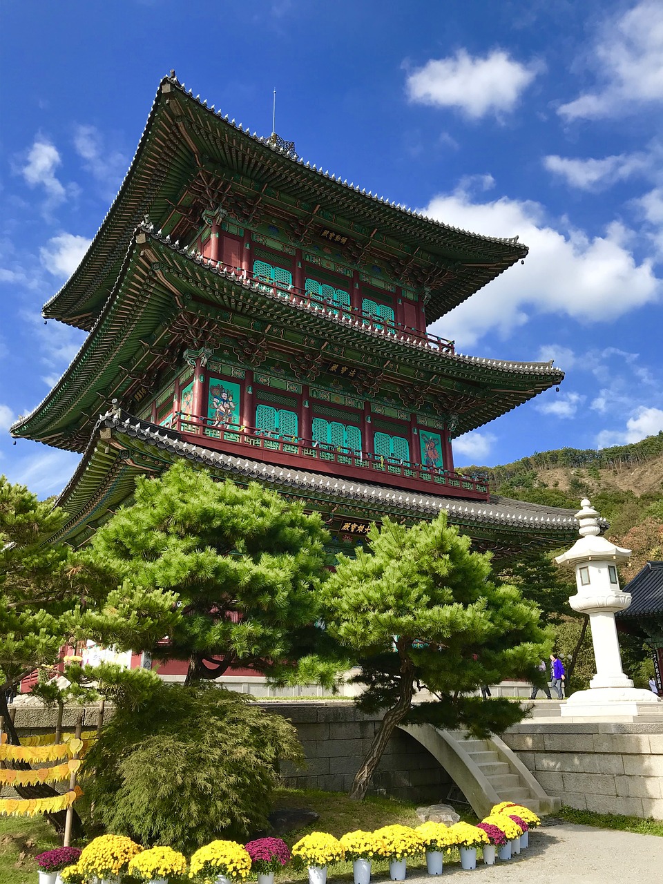 temple korea botop free photo