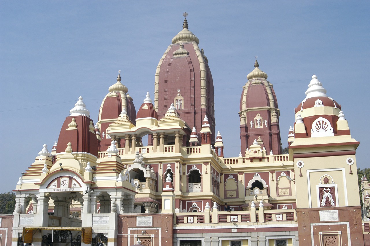 temple birla temple laxminarayan temple free photo